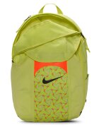 Nike Унисекс непромокаема раница Academy Team - 30 л Сламеножълт/Неоново оранжево