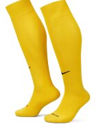 Nike Унисекс омекотени футболни чорапи Classic II над коляното Шафраново жълто