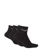 Nike Унисекс памучни чорапи 3PPK Value Бял/Черен