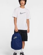 Nike Унисекс раница Element с лого - 21 л Бял/Тъмносин