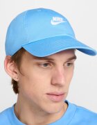 Nike Унисекс регулируема шапка Fly с бродирано лого Бял/Светлосин