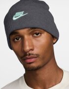 Nike Унисекс шапка Peak с бродирано лого Tъмносив