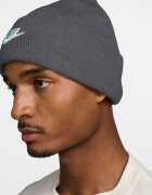Nike Унисекс шапка Peak с бродирано лого Tъмносив