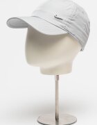Nike Унисекс шапка с метален монограм Пепеляво сиво