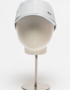 Nike Унисекс шапка с метален монограм Пепеляво сиво