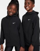 Nike Унисекс тренировъчно яке с качулка Черен