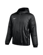 Nike Ватирано зимно яке с лого - Черен