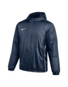 Nike Ватирано зимно яке с лого - Тъмносин
