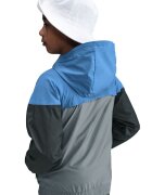 Nike Яке с качулка и джобове с цип Черен/Кралско Синьо/Tъмносив
