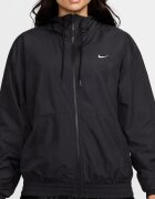 Nike Яке с качулка и UV защита Черен