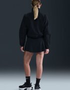 Nike Яке с яка и лого Бял/Избеляло черно