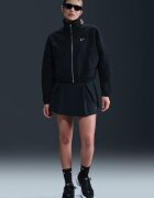 Nike Яке с яка и лого Бял/Избеляло черно