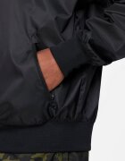 Nike Яке Windrunner с качулка и контрасти Черен