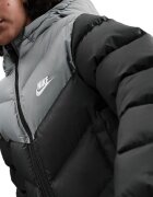Nike Зимно яке Sportswear Черен/Сив