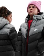 Nike Зимно яке Sportswear Черен/Сив