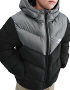 Nike Зимно яке Sportswear Черен/Сив
