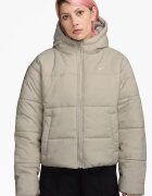 Nike Зимно яке Therma-FIT с качулка Светло бежово