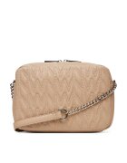 NINE WEST Дамска чанта CEO-Astoria-Allure - бежова - текстил