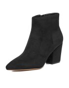 NINE WEST Дамски боти - CEO-ZAKIA-01 - черни - текстил