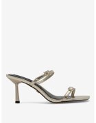 NINE WEST Дамски чехли 5905588606055 - Синтетични - Златни