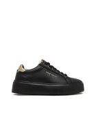 NINE WEST Дамски кецове черни/златисти