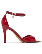 NINE WEST Дамски сандали на ток - червени
