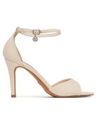 NINE WEST Дамски сандали - S4S16766 - бежови - на ток