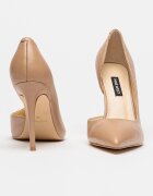 NINE WEST Кожено стилето Jasmine Бежов