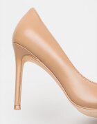 NINE WEST Кожено стилето Jasmine Бежов