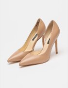 NINE WEST Кожено стилето Jasmine Бежов