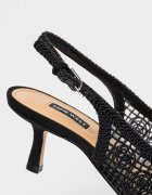 NINE WEST Обувки Nolla с котешки ток Черен