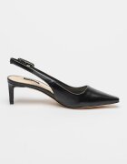 NINE WEST Обувки Yurri с отворена пета Черен