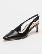 NINE WEST Обувки Yurri с отворена пета Черен