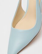 NINE WEST Обувки Yurri с отворена пета Светлосин