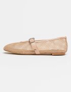 NINE WEST Пантофки Enaya Mary-Jane Бежов