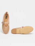 NINE WEST Пантофки Enaya Mary-Jane Бежов