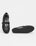NINE WEST Пантофки Enaya Mary-Jane Черен