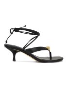 NINE WEST Сандали Batty с множество каишки - Черен