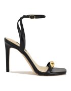 NINE WEST Сандали Props от еко кожа с ток стилето - Черен