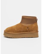 NINE WEST Велурени боти Harper - Камел