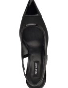 NINE WEST Заострени обувки Jermain от лачена кожа с ток Черен
