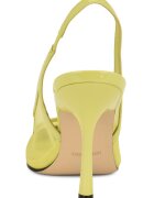NINE WEST Заострени обувки Jermain от лачена кожа с ток Шам фъстък зелено