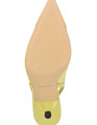NINE WEST Заострени обувки Jermain от лачена кожа с ток Шам фъстък зелено