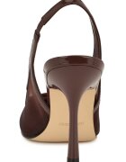 NINE WEST Заострени обувки Jermain от лачена кожа с ток Земен