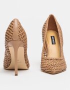 NINE WEST Заострени обувки стилето Tatiana Карамел