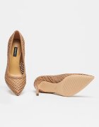 NINE WEST Заострени обувки стилето Tatiana Карамел