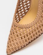 NINE WEST Заострени обувки стилето Tatiana Карамел