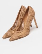NINE WEST Заострени обувки стилето Tatiana Карамел