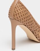 NINE WEST Заострени обувки стилето Tatiana Карамел