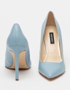 NINE WEST Заострени обувки стилето Tatiana Светлосин